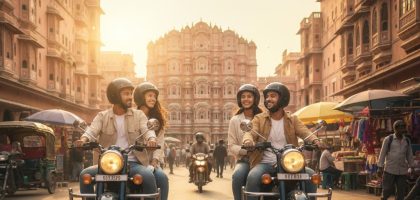 Why Two-Wheelers Are More Popular Than Four-Wheelers Among Youth on jaipur trip