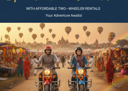 Explore The Vibrant Sakrat Mela With Affordable Two-Wheeler Rentals