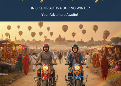 Places that you must visit in Bike or Activa in Rajasthan during Winter