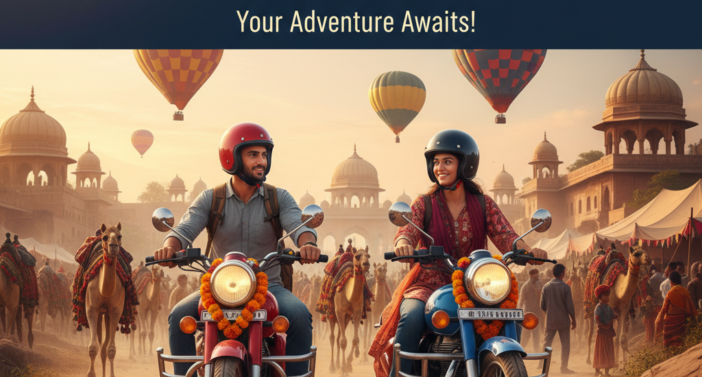 Ride To The Colours Of Culture Pushkar Mela Trip With Affordable Bike Rentals