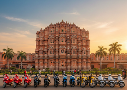 Top 5 Two Wheeler Renting Companies in Jaipur