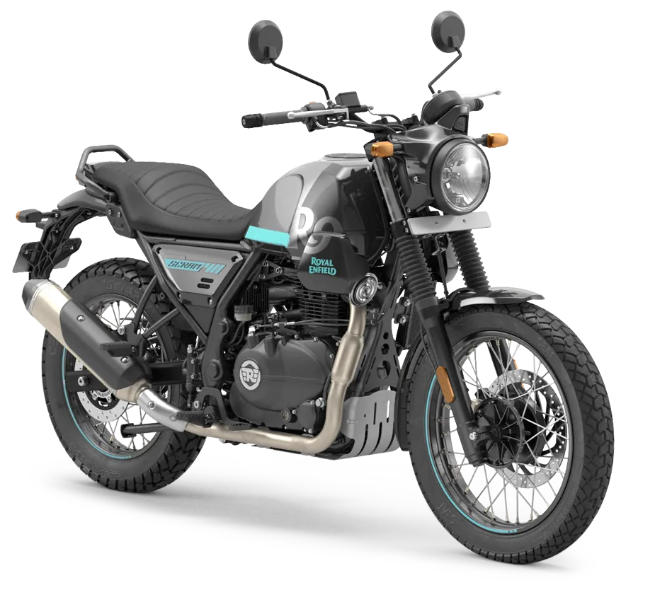 Royal Enfield himalayan Scrap 411cc on Rent in Jaipur
