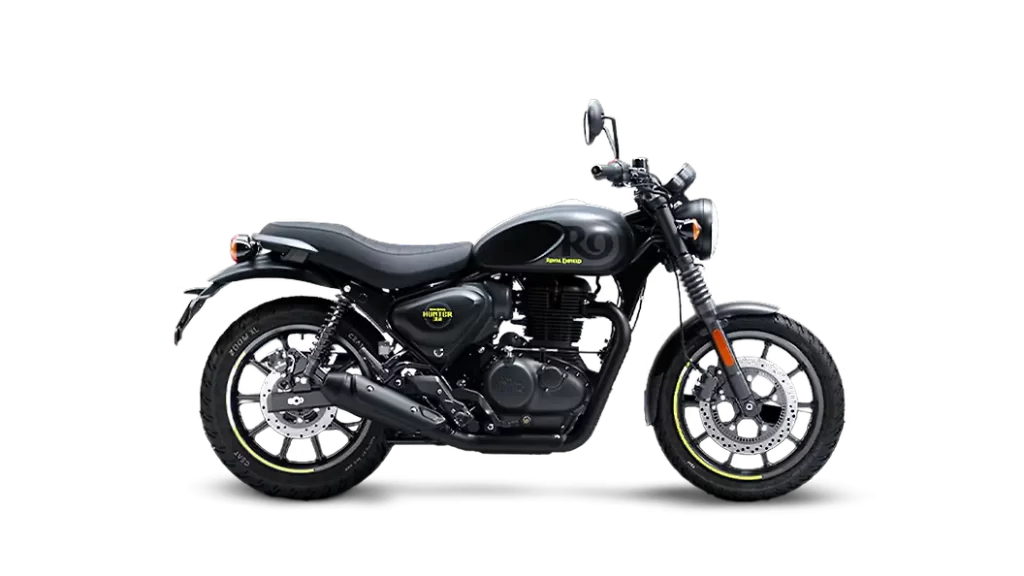 Royal Enfield Hunter 350cc on Rent in Jaipur